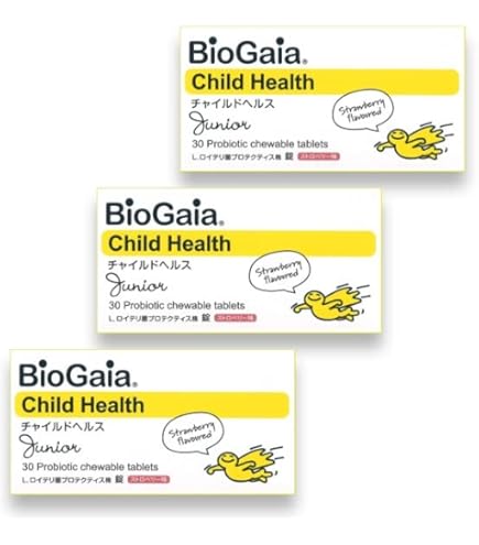 Amazon | バイオガイア チャイルドヘルス ストロベリー味 30錠入り